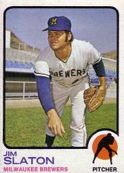 1973 Topps Baseball Cards      628     Jim Slaton